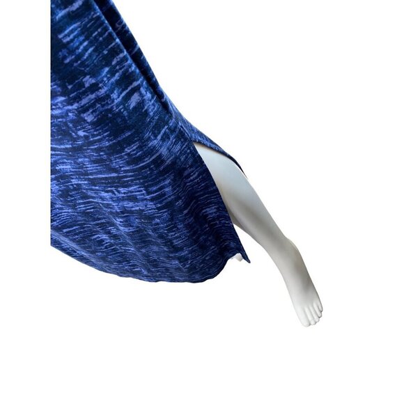 ATHLETA WOMEN'S CRESSIDA TWO-TONE BLUE MAXI DRESS WITH WAIST TIE SZ XS - Picture 2 of 5